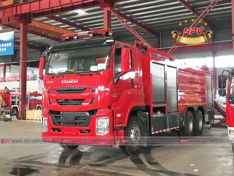 Foam Water Fire Fighting Truck ISUZU - LF